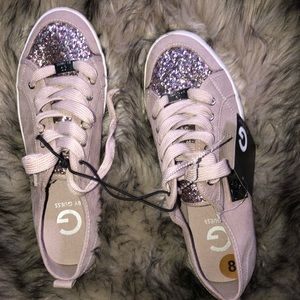 Pink Bedazzled Guess Sneakers